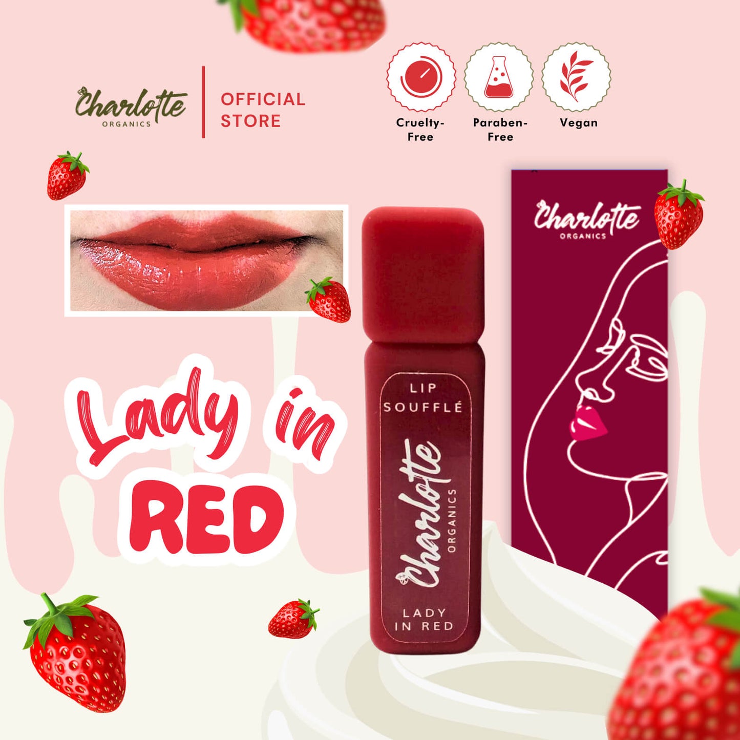 September-December: 3-Step Acne Clearing Set w/Free Lipstick Promo