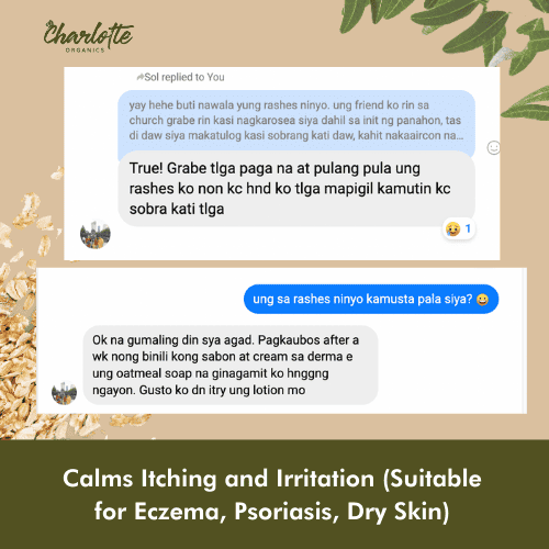 (Set of 2) Charlotte Organics Acne Clear Oats Solution Soap My Store