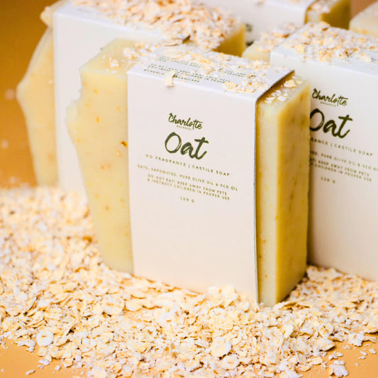 (Set of 2) Charlotte Organics Acne Clear Oats Solution Soap