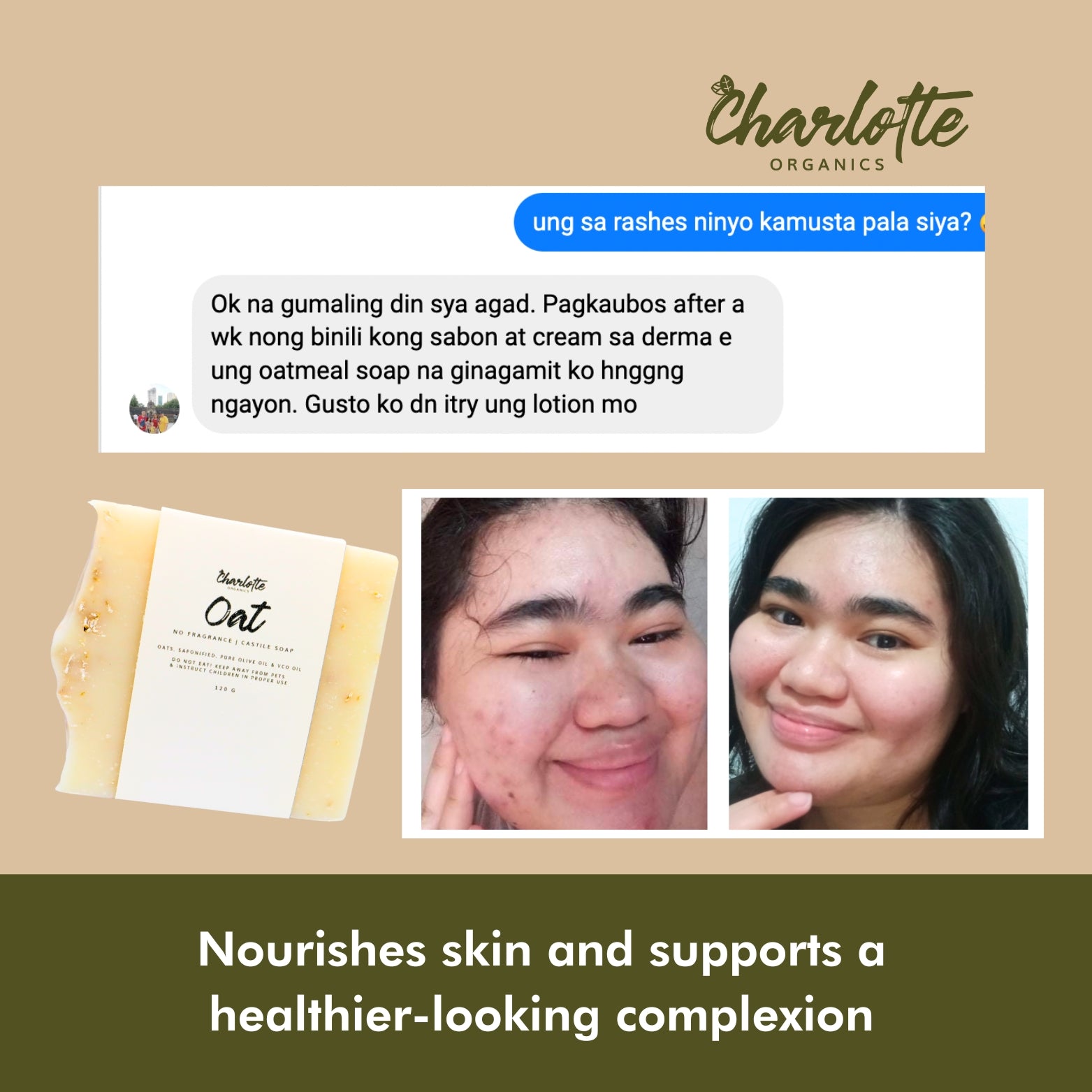 [Compact Edition] Acne Clearing Oatmeal Soap 60g