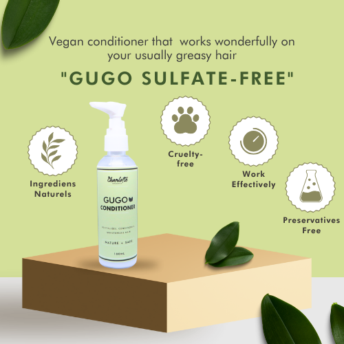 Chemical-Free Gugo Bark Shampoo & Conditioner Bundle My Store