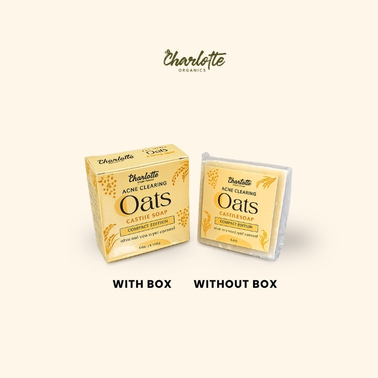 [Compact Size] Acne Clearing Oatmeal Soap 60g